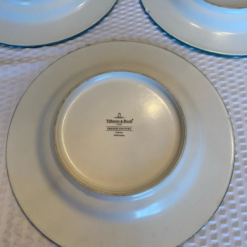 Villeroy & Boch Plates - French Country a Cherry Pattern Set of 3